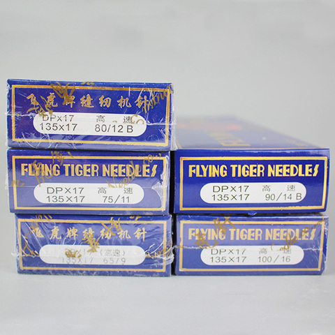 100pcs/lot Flying Tiger DPX17,Industrial Sewing Machine Needles Stainless Steel,90/14B,110/18,160/23 ► Photo 1/5