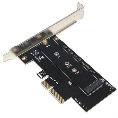 Socket M key M.2 NVMe SSD to PCIe Adapter Card Support PCI Express 3.0 x4 2230 2242 2260 2280 Size M.2 SSD Full speed Riser Card ► Photo 1/6