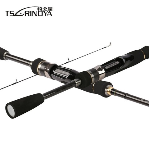 TSURINOYA MYSTERY II 1.8M UL Tip Carbon Fishing Rod FUJI Ring&Seat Lure Weight 2-7g Ultralight Carp Spinning Rod Pole ► Photo 1/6