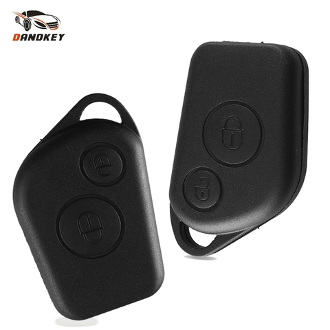 Dandkey 2 Buttons Remote Key Fob Case Shell For Citroen Saxo Berlingo Picasso Xsara Peugeot 306 307 406 Replacement Car Covers ► Photo 1/6