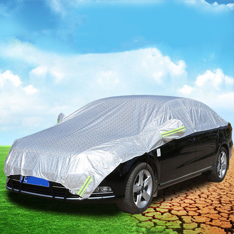 Half Car Cover for Winter Sun Dust Rain from Aliexpress 