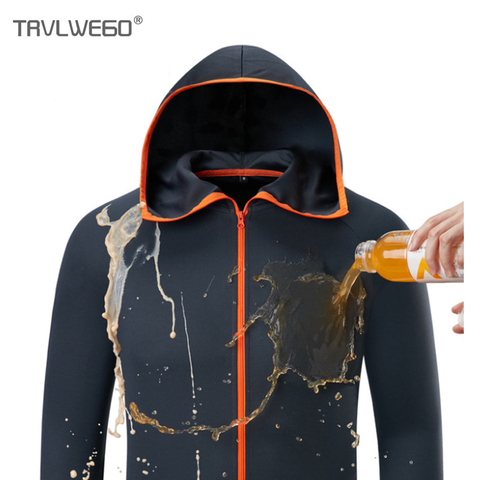 TRVLWEGO Fishing Clothing Hooded Ice Silk Man Jacket Quick-Drying Coat Fishing Shirt For Men Breathable Waterproof UV Proof ► Photo 1/6