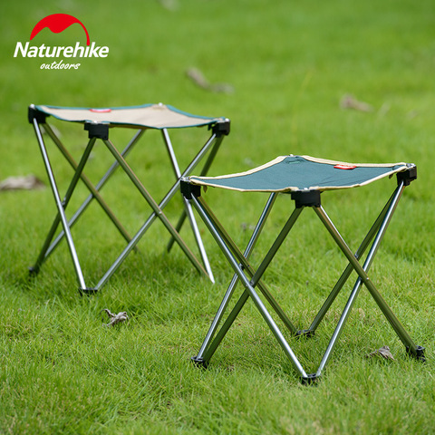 Naturehike Outdoor Foldable Folding Aluminum Fishing Sketch Chair Fishing Picnic BBQ Garden Chair Tool Camping Stool NH15D012-B ► Photo 1/6