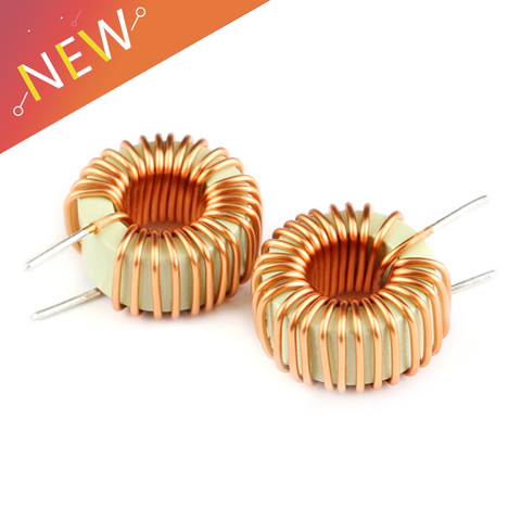 2PCS/ Toroid core Inductors 10A Winding Magnetic Inductance 47uH Inductor ► Photo 1/4
