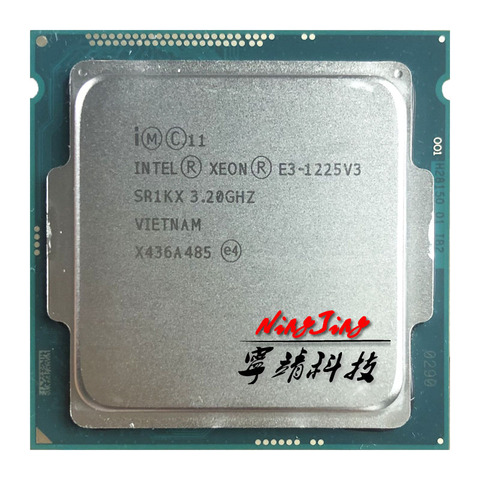 Intel Xeon E3-1225 v3 E3 1225v3 E3 1225 v3 3,2 GHz Quad-Core Quad-Thread CPU Processor 8M 84W LGA 1150 ► Photo 1/1