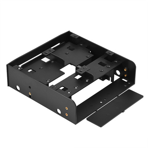 Oimaster 2.5 Inch/3.5 Inch Hdd/Ssd To 5.25 Inch Floppy-Drive Bay Computer Mounting Bracket Adapter ► Photo 1/6