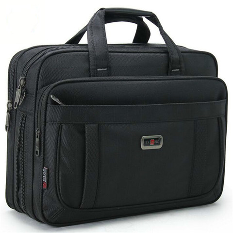 Men's Laptop Bags Large Capacity Single Shoulder Bag Fashion Business Men Briefcase Brand 15