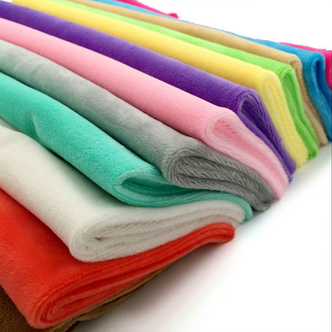 Zyfmptex 1pcs Minky Fabrics For Sewing Diy Handmade Home Textile Cloth For  Toys Plush Fabric Patchwork Solid Color Style 45*50cm - Price history &  Review, AliExpress Seller - Hopen Textiles Store