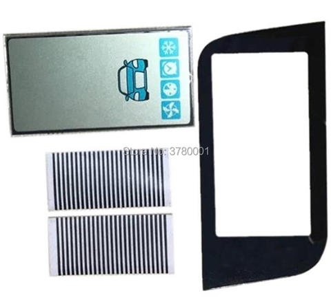 Wholesale A93 lcd display Zebra Paper + A93 keychain Glass for Key Chain Starline A93 GSM lcd remote control 2 way Car alarm ► Photo 1/1