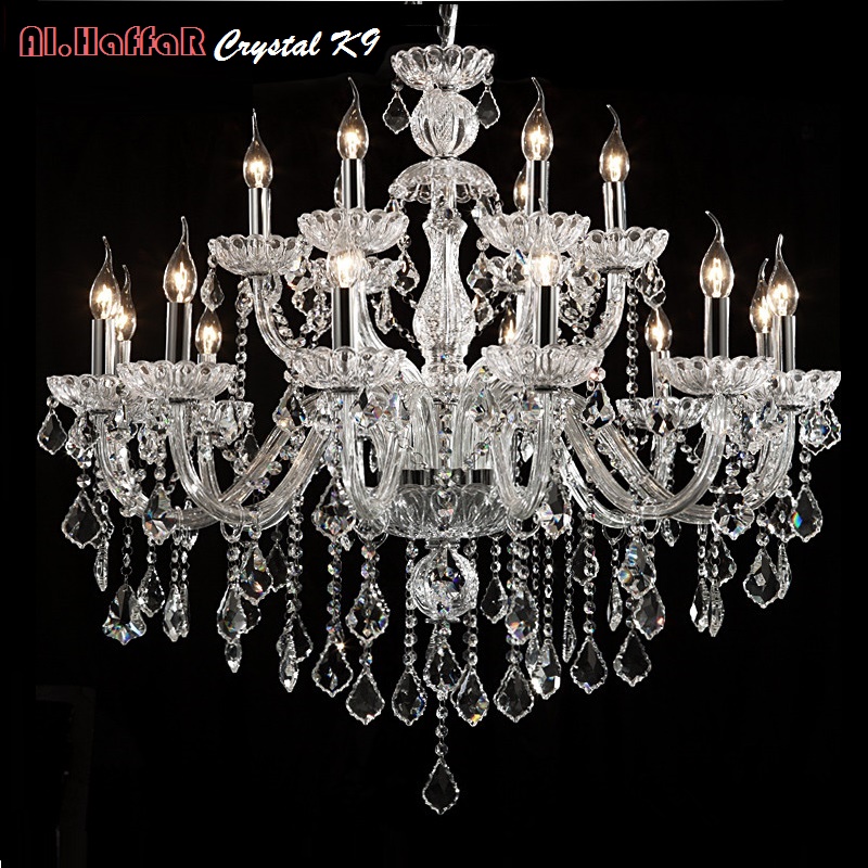 History Review On Large Crystal, Modern Luxury Crystal Chandeliers