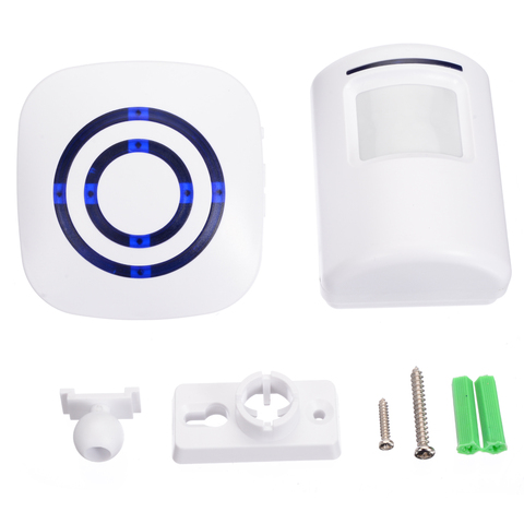Wireless Doorbell PIR Store Shop Welcome Motion Sensor Infrared Detector Induction Alarm Door Bell Waterproof Doorbell ► Photo 1/6