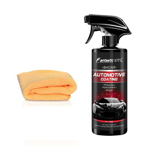 300ml Car Coating Spray Car Wax Polish Spray Water-repellent Car