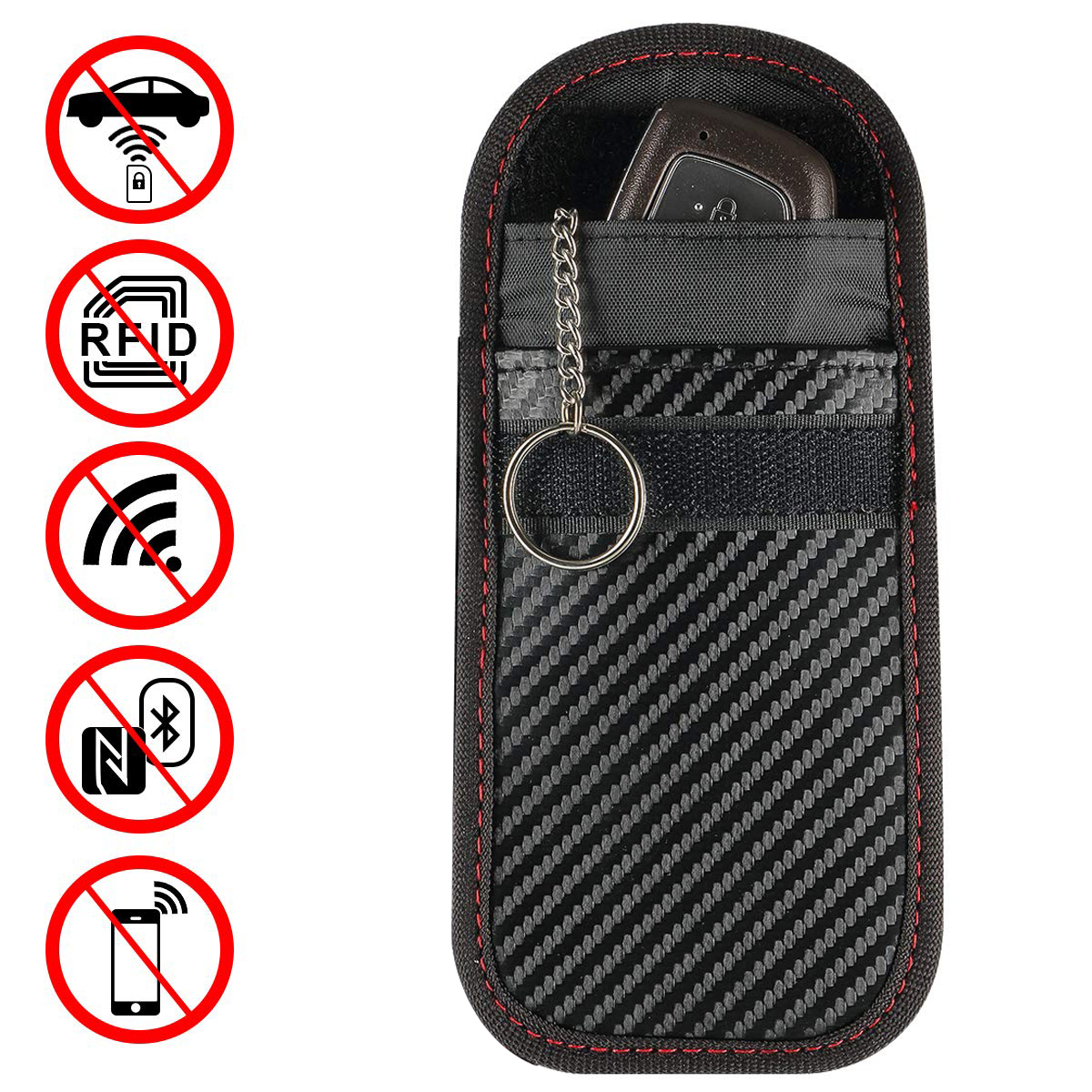 Faraday Box Car Protector Mobile Phone Anti Theft avec 2pcs