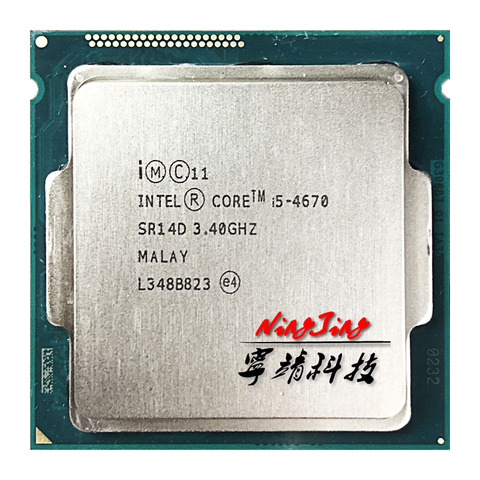 Intel Core i5-4670 i5 4670 3.4 GHz Quad-Core CPU Processor 6M 84W LGA 1150 ► Photo 1/1