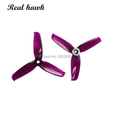 2pair 4 colors Gemfan 4052 4.0x5.2 FPV PC 3 propeller Prop Blade CW CCW shaft through the machine more special motor 2204 ► Photo 1/4