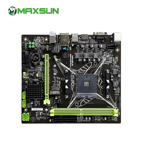 MAXSUN A320M - VH M.2 AMD Motherboard M-ATX Dual Channel DDR4 SATAIII M.2 USB3.1 Motherboard ► Photo 1/1
