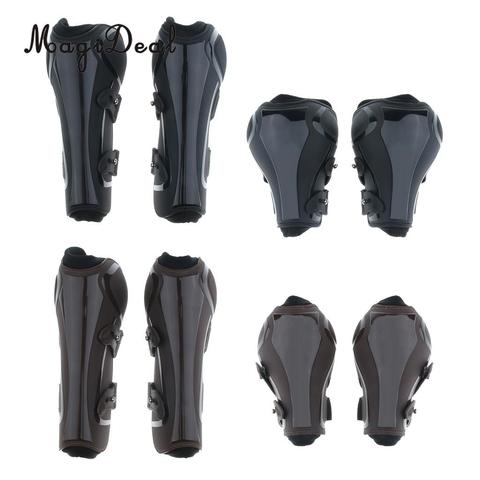 Horse Leg Boots Front Hind Leg Tendon Fetlock Protect Equestrian Support Kit ► Photo 1/1