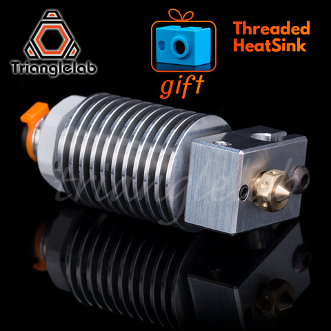 V6 Threaded HeatSink v6 hotend remote Bowen print J-head Hotend heater block heat break for E3D HOTEND for PT100 titan extruder ► Photo 1/5