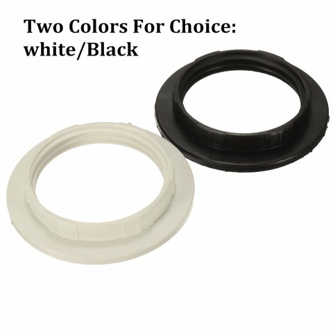 E27 Lampshade Ring Adapter Black, Lamp Shade Ring Collar