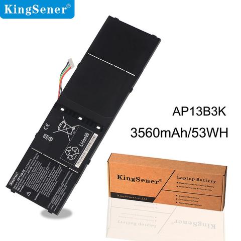 KingSener AP13B3K Laptop Battery for Acer Aspire V5 R7 V7 V5-572G V5-573G V5-472G V5-473G V5-552G M5-583P V5-572P R7-571 AP13B8K ► Photo 1/6
