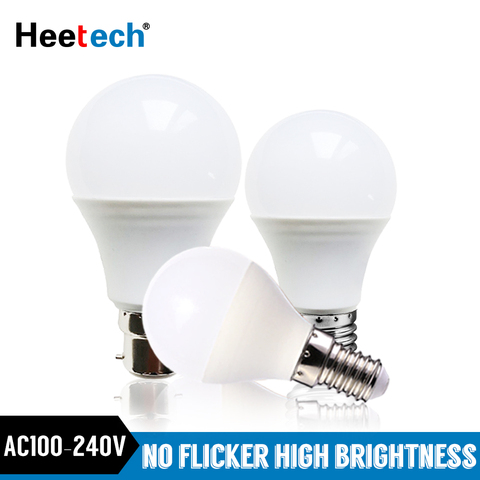 LED E27 LED Lamp E14 B22 Bulb LED Light Blubs Lampada Bombilla 3W 5W 7W 9W 12W 15W 18W 220V 110V Cold/Warm White Spotlight Lamps ► Photo 1/6