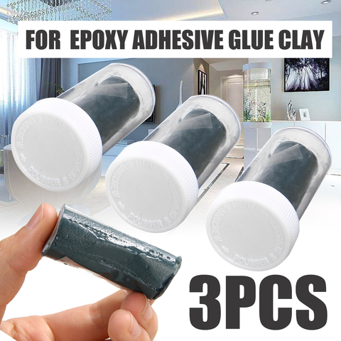 3Pcs  Epoxy Adhesive Glue Clay Power Resin Adhesive Useful Strong Metal Wood Plastic Product Repair Tool ► Photo 1/6