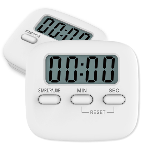 Digital Kitchen Timer, Cooking Timer, Strong Magnet Back, for Cooking Baking Sports Games Office (Battery not Included) ► Photo 1/6