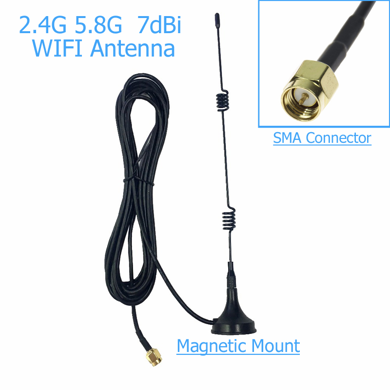 Årligt Orator Let SMA 2.4 GHz 7dBi WIFI Signal Booster Wireless Antenna WLAN 5X Range Extender  Magnetic Mount Signal Antenna - Price history & Review | AliExpress Seller  - Mobile Phone Accessory168 Store | Alitools.io