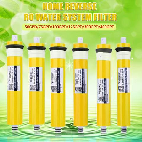 50/75/100/125/300G RO Membrane Replacement  For Water Filter Purifier Treatment Reverse Osmosis System Home Kitchen ► Photo 1/6