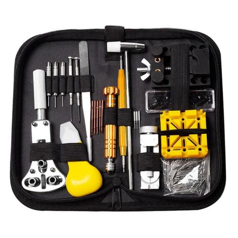 148pcs Professional Watch Tools Watch Opener Link Pin Remover Pry Screwdriver Watch Repair Tools Kit Clock watch parts hot sale ► Photo 1/6