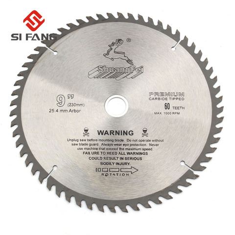 SI FANG 60-100Teeth 4-12Inch Carbide Alloy High Quality Circular Saw Blade Rotary Tool  Used For Cutting Wood and Aluminum Metal ► Photo 1/6