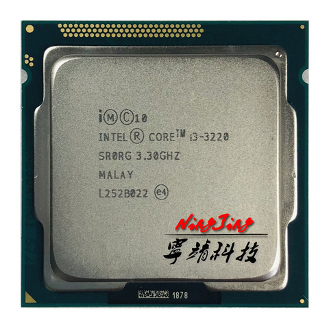 Intel Core i3-3220 i3 3220 3.3 GHz Dual-Core CPU Processor 3M 55W LGA 1155 ► Photo 1/1
