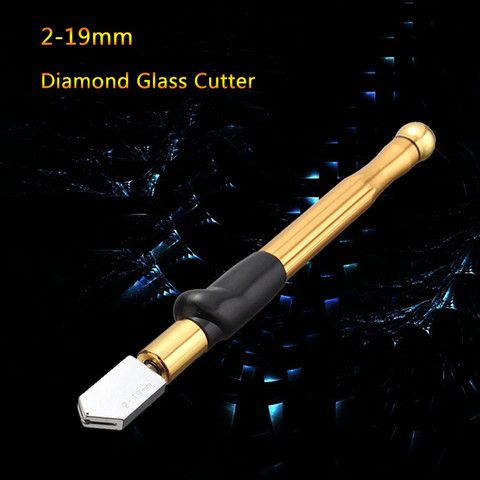 1PCS Upgrade Diamond Glass Cutter 2-19mm 175mm Carbonization Tungsten Alloy Glasses Cutters For Hand Tool Glass Cutting ► Photo 1/6