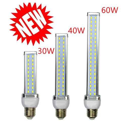 5730 LED lamp Corn light 30W 40W 50W 60W 80W 100W Street Bulb E27 E39 E40 85-265V Yard lamp Cool Warm White Industrial lighting ► Photo 1/2