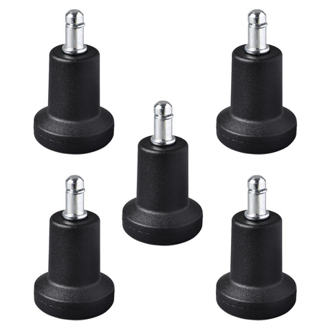5pc Bell Glides Replacement for Office Chair Without Wheels Bar Stool Fixed Stationary Caster Glide High Profile ► Photo 1/6