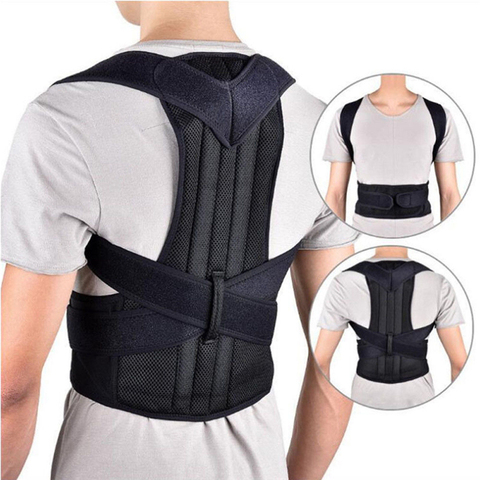 S-3XL Posture Corrector Support Magnetic Back Shoulder Brace Body Shaper Belt Adjustable Unisex Plus Size Shapewear XXXL XXL XL ► Photo 1/1