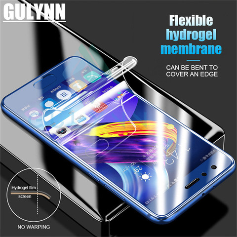 Soft Hydrogel Film For Huawei Honor 10 9 8 6X 7X Lite Full Cover Protective Film For Huawei P10 P20 Lite Pro Screen Protector ► Photo 1/6