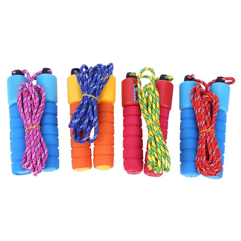 UK 2.5m Jump Ropes Cotton Exercise Fitness Outdoor Sports Jumping Skipping Rope
