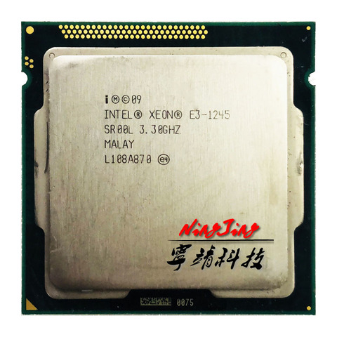 Intel Xeon E3-1245 E3 1245 3.3 GHz Quad-Core CPU Processor 6M 95W LGA 1155 ► Photo 1/1