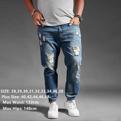 Ripped Jeans Jeans 2020 Homme Ripped Jeans For Men Blue