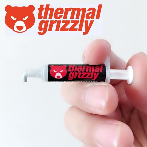 Thermal Grizzly Kryonaut 1g Processor graphics card CPU GPU heat sink  Cooling Cooler Thermal Grease  composite  grease silica ► Photo 1/4