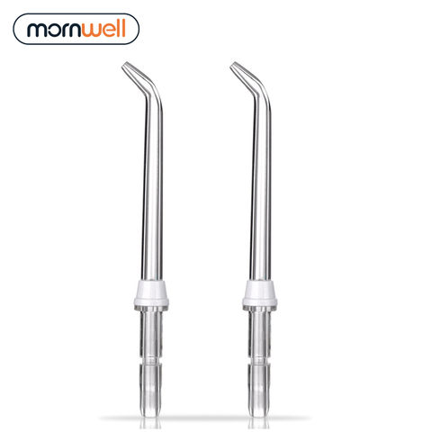 2 Replacement Tips Compatible With Mornwell D51 Water Flosser Oral Irrigator For Braces ► Photo 1/2