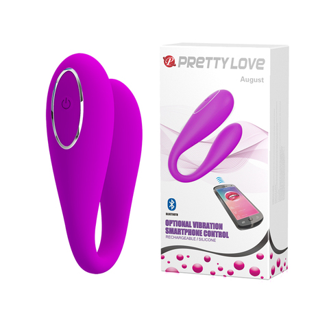 Bluetooth Connect App Control Pretty Love Wireless Vibrator 12 Speeds Clitoris G Spot Strapon Vibrators For Woman Sex Toys. ► Photo 1/6