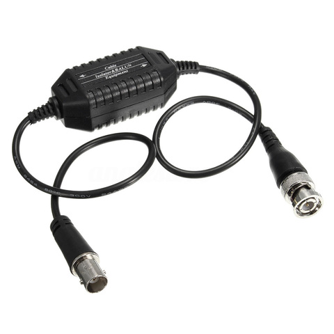 JABS Coaxial Video Ground Loop Isolator Balun BNC Male to Female for CCTV Camera ► Photo 1/4