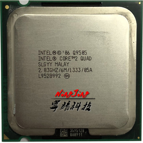 Intel Core 2 Quad Q9505 2.8 GHz Quad-Core Quad-Thread CPU Processor 6M 95W LGA 775 ► Photo 1/1