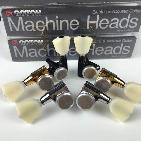 Original GOTOH SG301 MG-T Electric Guitar Locking Machine Heads Tuners ( Chrome Black Gold Silver ) Tuning Peg MADE IN JAPAN ► Photo 1/6