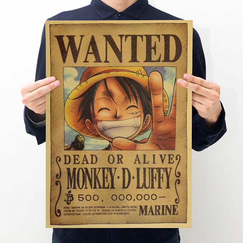 Buy Online 1pcs One Piece Action Figure Bounty Poster Craft Print Wall Stickers Vintage Movie Playbill Luffy Stickers One Piece Wallpaper Alitools Buy Online 1pcs One Piece Action Figure Bounty Poster Craft Print Wall Stickers Vintage Movie Playbill Luffy Stickers One Piece Wallpaper Alitools