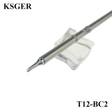 KSGER T12-BC2 Tips STM32 OLED/LED Soldering Station DIY Welding Tip Soldering Iron For FX951 Hand8S Melt Tin Repair Tools ► Photo 1/6