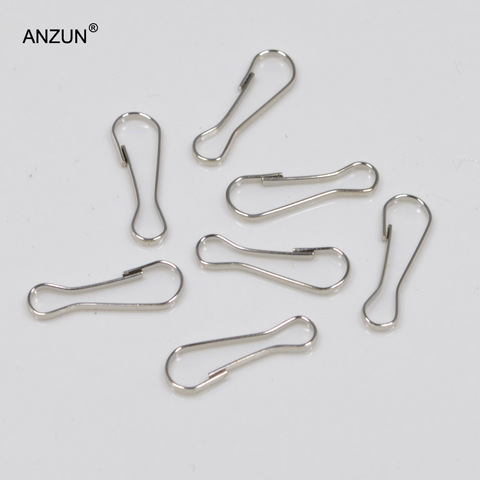 100pcs High Quality  Stainless steel Hanging Curtain Hooks Rings Hanger For Car Caravan Home Curtains ► Photo 1/5