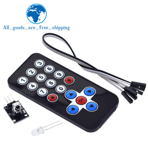 Portable Infrared IR Wireless Remote Control Module Kits for Arduino diy ► Photo 1/6